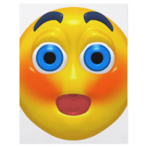 Blushing Smiley Full Color Flyer