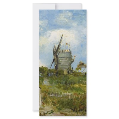 Blut Fin Windmill by Vincent van Gogh Rack Cards by VanGoghs