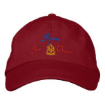 Blysse Name With English Meaning Red Embroidered Baseball Cap