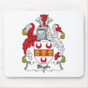 Blyth Family Crest mousepads by coatsofarms Blyth Family Crest mousepads