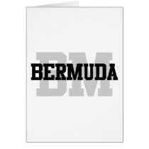 BM Bermuda Greeting Card