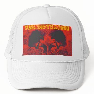 BMONSTER3000 TRUCKER HAT by hadleymonster