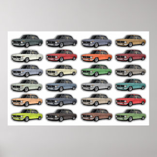 Bmw 2002 colors poster #7