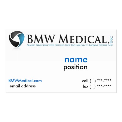 Bmw business card design #7