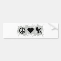 BMX 1 BUMPER STICKER