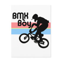 BMX Boy / BMX Girl postcards by tshirtypoo BMX Boy / BMX Girl postcards