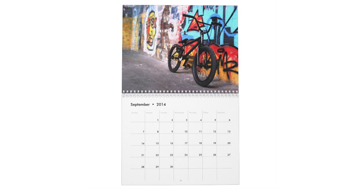 BMX Calendar | Zazzle