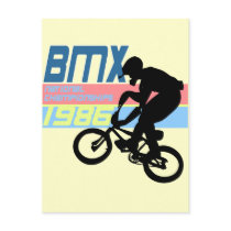 BMX Championships 1986 Postcard
