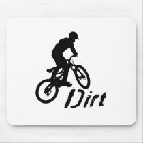 BMX Dirt Biker mousepads by ArtmakersWorlds BMX Dirt Biker mousepads