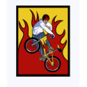 BMX Flames t-shirt