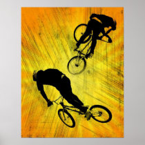 BMX GRUNGE, Copyright Karen J Williams Print