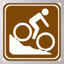BMX Highway Sign Print