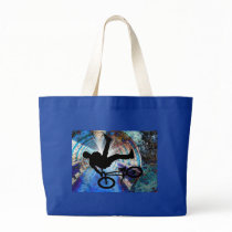 BMX in a Grunge Tunnel Canvas Bag