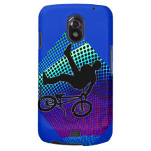 BMX in Fractal Movie Marquee Samsung Galaxy Nexus Cover