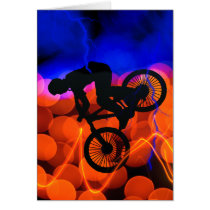 BMX in Light Crystals and Lightning Cards