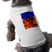 BMX in Light Crystals and Lightning Doggie Tshirt