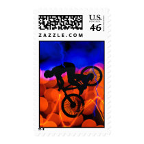 BMX in Light Crystals and Lightning Postage