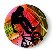 BMX in Lines & Circles Pins