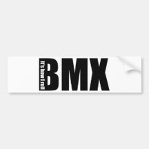 BMX - It's How I Roll Bumper Stickers