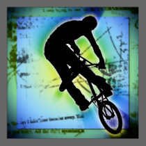BMX Mountain Biking posters