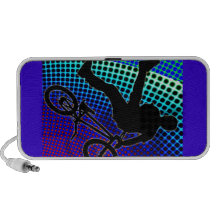 BMX on Fractal Movie Marquee Travel Speaker