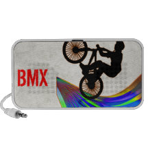 BMX on Rainbow Road iPhone Speakers