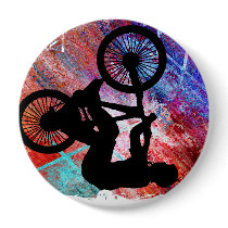 BMX on Rusty Grunge Pins