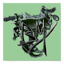 BMX poster posters by kynetik BMX poster posters