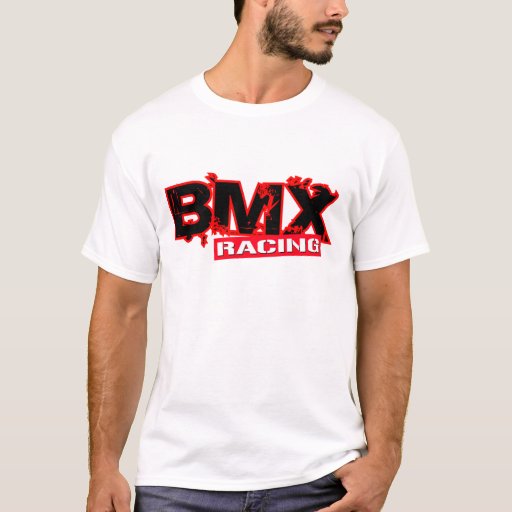 BMX RACING RED TShirt Zazzle