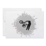 BMX Scribble Style Personalized Announcements