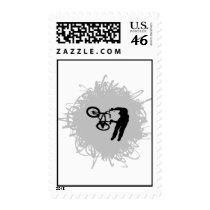 BMX Scribble Style Stamp