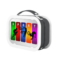 BMX Sport Lunch Box (Multiple Colors)