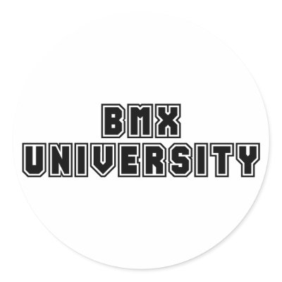 BMX University Sticker by dustin1175