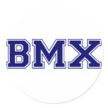 BMX University Style Stickers