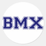 BMX University Style Stickers