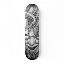 artsprojekt, bearing, mythical monster, From Software, bugbear, imaginary being, Xbox 360, imaginary creature, Steel Battalion, mythical creature, Steel Battalion: Line off Contact, bugaboo, Xbox, bogeyman, Tokyo Range Show, boogeyman, Kinect, booger, Skateboard with custom graphic design