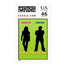B'nai  Mitzvah Movie Star Stamp stamps