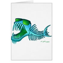 BnanneK Collection by FishTs.com Greeting Card