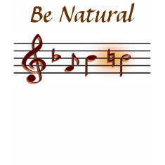 BNatural, Be Natural shirt