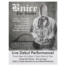 Bnice Debut Fliers Personalized Flyer