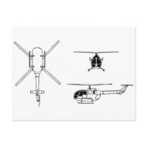 BO-105 postcards by iflytandemrotor BO-105 postcards