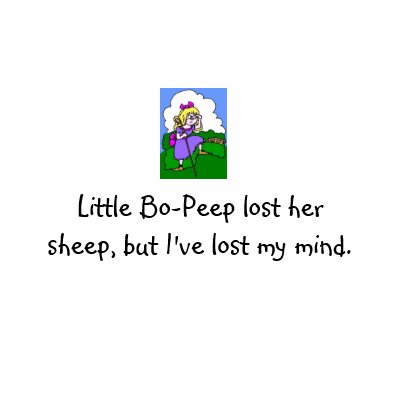 bo%20peepcol_jpg, Little Bo-Peep lost her sheep... Tee Shirt by brandig19