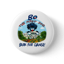 Bo Obama "Bark for Change!" buttons by BarkforChange Bo Obama "Bark for Change!" buttons