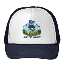 Bo Obama "Bark for Change!" Mesh Hat