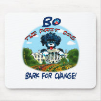 Bo Obama "Bark for Change!" Mouse Mats