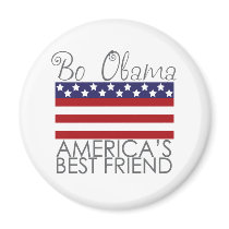 bo obama best friend magnets