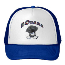 Bo Obama Portuguese Water Dog Mesh Hats