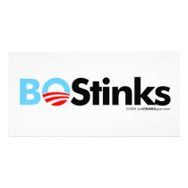 BO Stinks Graphic photo cards