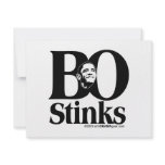 BO Stinks invitations