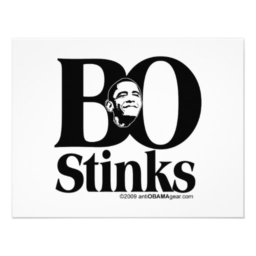 BO Stinks Personalized Invites